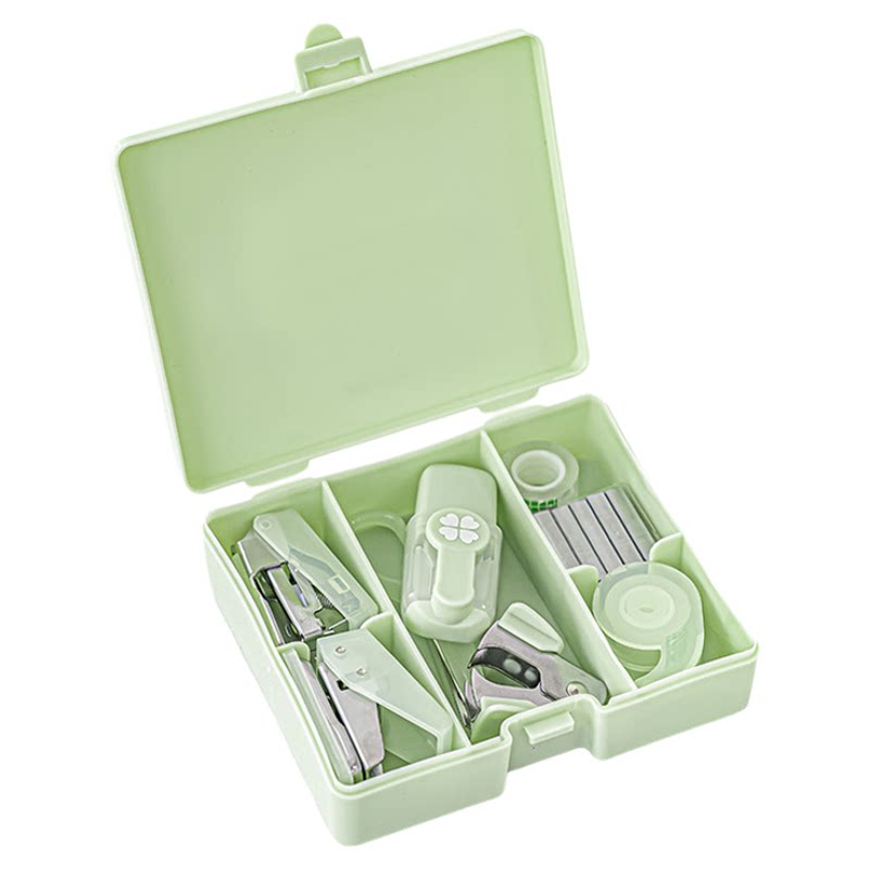 Planwith four-leaf clover mini tool box