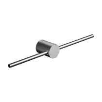 Cabei full copper punch-free towel rack minimalist towel bar light luxury bathroom bathroom single rod towel hanging