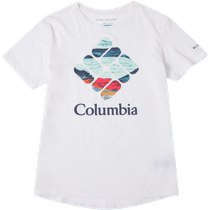 Columbia short-sleeved womens summer new outdoor sportswear casual half-sleeved running T-shirt five-quarter sleeve AR2191