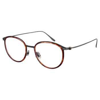 Mujiushi's new oval frame for myopia can be matched with nerdy ultra-light titanium alloy tortoise shell glasses frame fk107