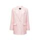 Vero Moda suit jacket ສໍາລັບແມ່ຍິງໃນພາກຮຽນ spring ແລະ summer ທີ່ມີຄໍ lapel ແປ, ຮູບແບບຊ້ໍາ floral, ແນວໂນ້ມຄົນອັບເດດ: versatile