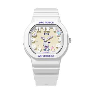 Zhenggang x pacha dog watch mujer estudiante impermeable niños