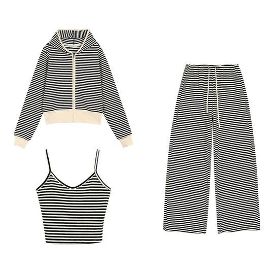 Camisole women's suit hooded sweatshirt jacket