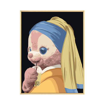 Lina belle diy digital oil painting decorative painting