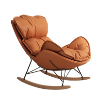 Rocking chair Internet celebrity balcony home lazy leisure sofa comfortable living room single chair chaise lounge chair adult