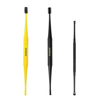 Double-headed silicone japanese soft-headed spiral ear scoop