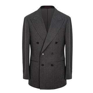 CULTUM worsted 60 wool double breasted suit