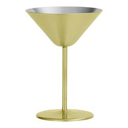 Stainless Steel Martini Glass, Popular Online, Creative for Home Use, Commercial Use, European Style, High-End, Personalized Cocktail Glass for Mixing Drinks