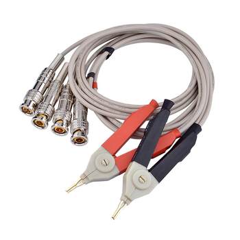 Lcr digital bridge test cable kelvin patch clip