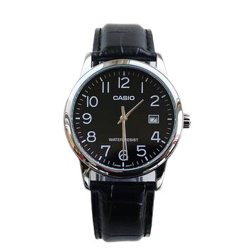 Casio watch casio mtp-v002l-1b business casual pointer simple waterproof quartz watch
