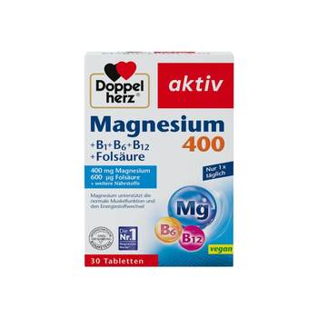 German double-heart magnesium + vitamin b complex tablets 1 box
