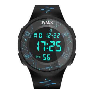 Reloj electrónico multifuncional resistente al agua para hombre y estudiante, reloj despertador luminoso sencillo, reloj para pareja femenina y adolescente