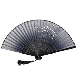 Hangzhou Portable Cheongsam Dance Folding Fan Chinese Style