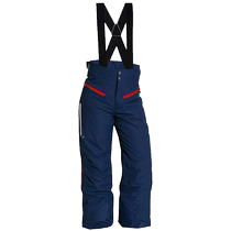 Di Cannon ski pants boy single double board slip boy new warm and waterproof one-piece back with pants KIDK