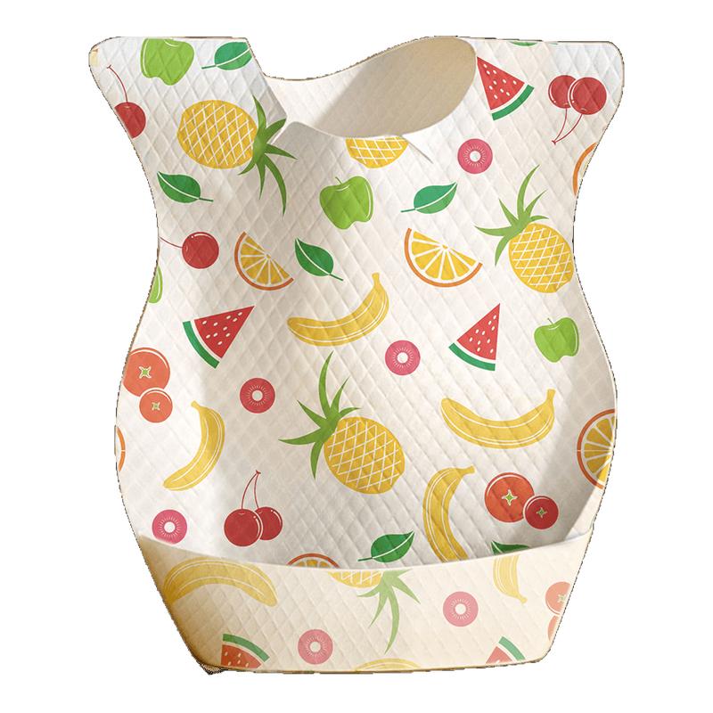 Jingqi Disposable Bibs and Rice Bibs Waterproof and Anti-Dirty