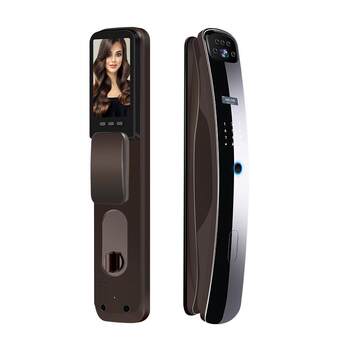 Face recognition smart sensor set fingerprint lock door lock