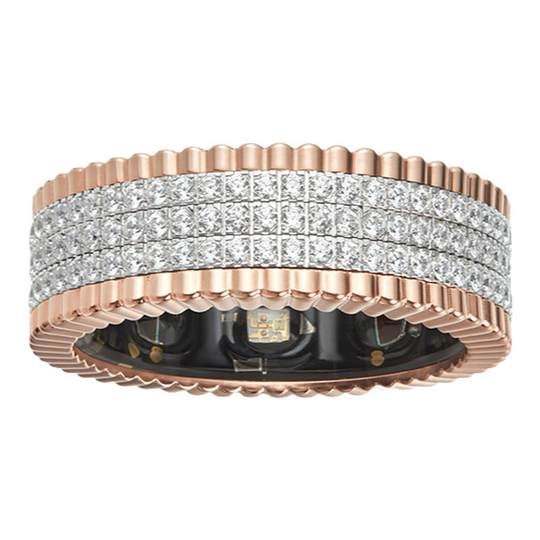 Nicht-invasive Blutzucker-Gesundheitsüberwachung mit Rittal AI-Diamantring