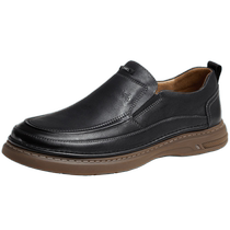 Camel Outdoor Shoes 2024 Summer New Style Matte Cowhide Soft Sole Comfortable Breathable Foot Sleeve Business Casual Loft Leather