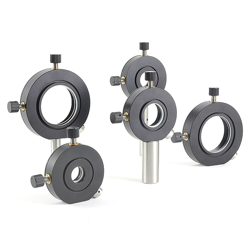 Two-dimensional translation XZ circular optical lens mount