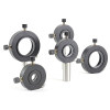 Two-dimensional translation XZ circular optical lens mount