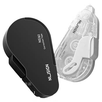 Powerful press correction with black and white high-looking replaceable core