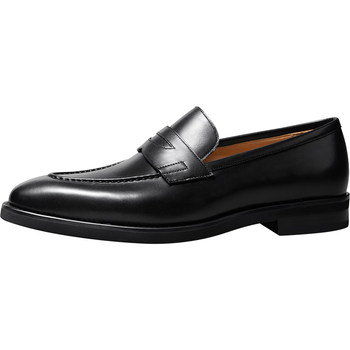 ThomWills ໃຫມ່ 2024 loafers penny loafers ຜູ້ຊາຍ summer bean ເກີບເກີບຫນັງຫນຶ່ງຂາຫນັງ