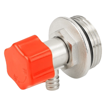 Radiator exhaust valve air release valve water release artifact sewage valve floor heating water distributor inlet and outlet water 4 minutes 6 minutes 1 inch copper