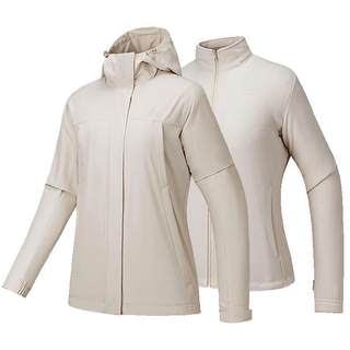 安踏抓绒三合一软壳衣丨大地之壳运动外套女士摇粒绒夹克运动上衣