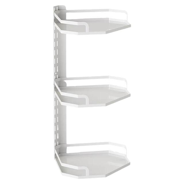 No punch-free corner multi-layer kitchen storage rack