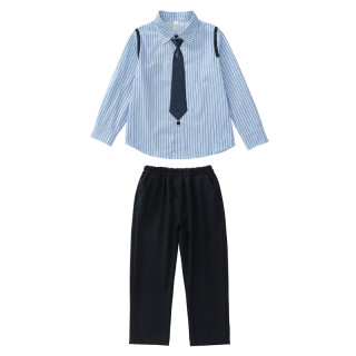 幼儿园园服合唱演出服英伦学院风儿童校服中小学生马甲套装男女童