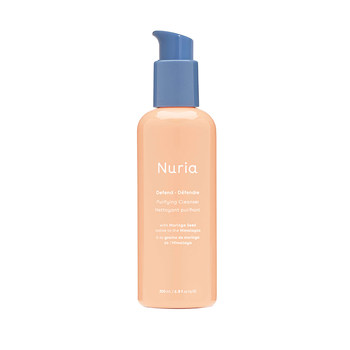 Nuria APG Amino Acid Facial Cleanser 2 ຂວດ, ເຮັດຄວາມສະອາດເລິກ, ຮູຂຸມຂົນນ້ອຍລົງ, ຕ້ານອະນຸມູນອິສະລະສໍາລັບແມ່ຍິງທີ່ມີຜິວຫນັງທີ່ລະອຽດອ່ອນ