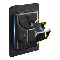 No-punch shower head bracket adjustable nozzle hanging base bathroom shower shower head fixed wall base 1822