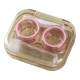 Contact lens box contact lens box cute ins girl heart