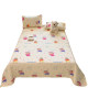 Cotton quilted cartoon printed crayon Shin-chan single product bed cover for all seasons thick sheet tatami non-slip kang sheet