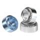 Blue and white zinc press rivet nut 304 stainless steel