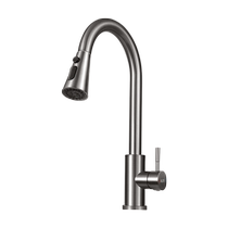 Oaks 1566 kitchen faucet 304 stainless steel sink pull-out faucet telescopic hot and cold sink