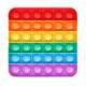 Rainbow Clicker Children's Stress Relief Toy Explosive Toy
