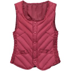 Down vest for women, thin and slim, 2023 new liner vest, waistcoat, inner wear, bottoming, close-fitting vest, winter