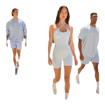 HOUSE iD Soft Comfort Series Summer Slim Fit Shaping Pants Sports Vest Jumpsuit Womens Yoga