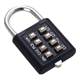 Alloy waterproof button digital small dormitory code lock