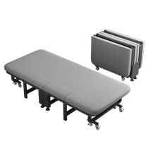 Folding bed office lunch break bed night shift single bed nap artifact home escort bed camp bed recliner