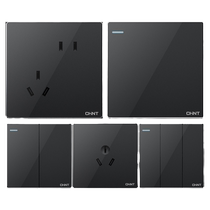 Chint switch socket flagship store official website wall 2S wall-type five-hole with USB home concealed wall plug panel