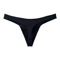 Mens niche chic versatile personalized thong summer sports running underwear simple one-piece shorts