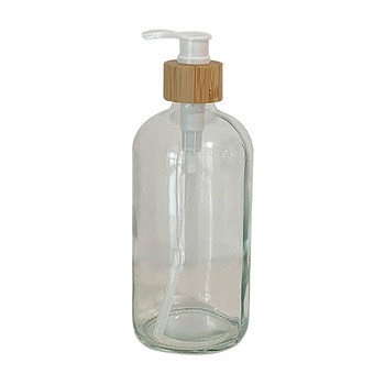 Large capacity glass bottled travel storage bottle
