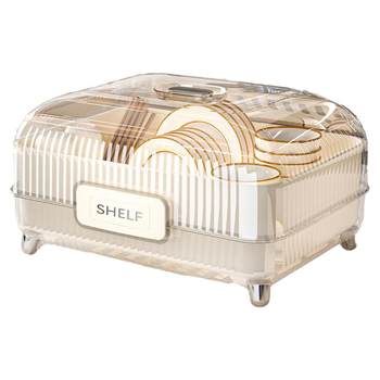 Bowl rack insect-proof and dust-proof drainage split design is easy to clean