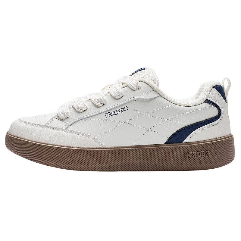 Kappa women's thick-soled white shoes are welcome to buy.
