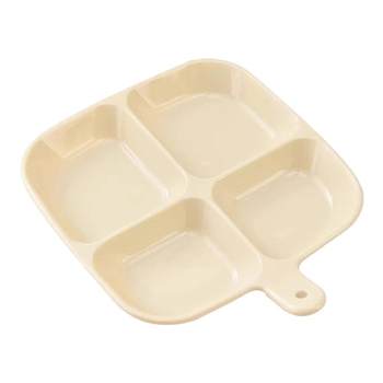 Ingredients and dish plates for new style ginger and garlic meal plates for four-packs for household use
