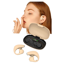 Non-in-ear bone conduction Bluetooth headset wireless sports ear-mounted running earphone for men and women 2024 new model with long battery life