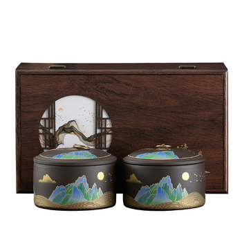 Gift-giving national trend purple sand tea bag packaging box half jin jin equal to 0.5 kg