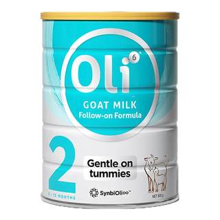 Fórmula infantil prebiótica leche de cabra en polvo 2 etapas